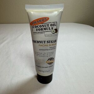 Palmers Coconut Oil Formula Coconut‎ Sugar Facial Scrub 3.17oz New
